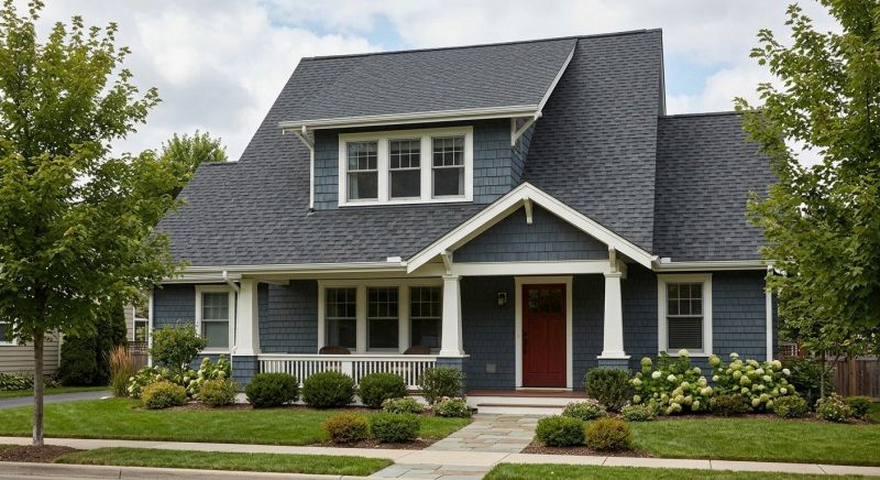A Frame Roof Installation in Hall County, GA
