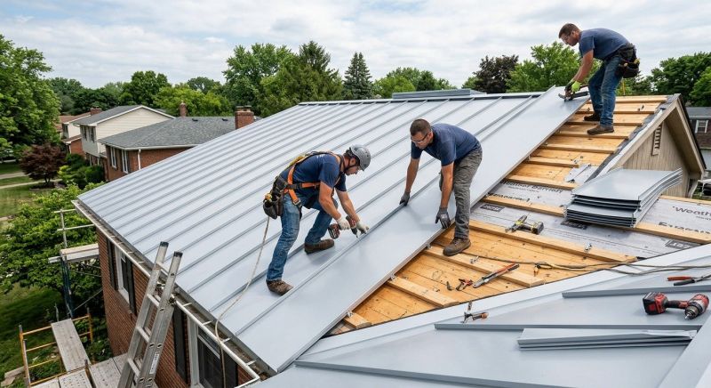 Aluminum Roof Installation in Commerce, GA