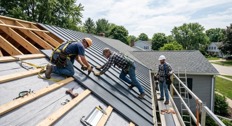 Aluminum Roof Installation in Jackson County, GA