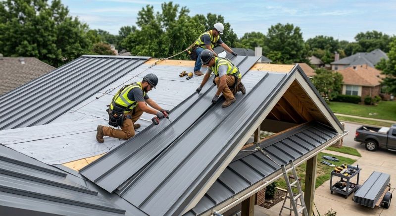 Aluminum Roof Installation in Suwanee, GA