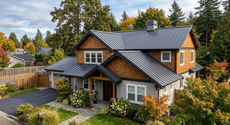 Aluminum Roof Replacement in Oakwood, GA