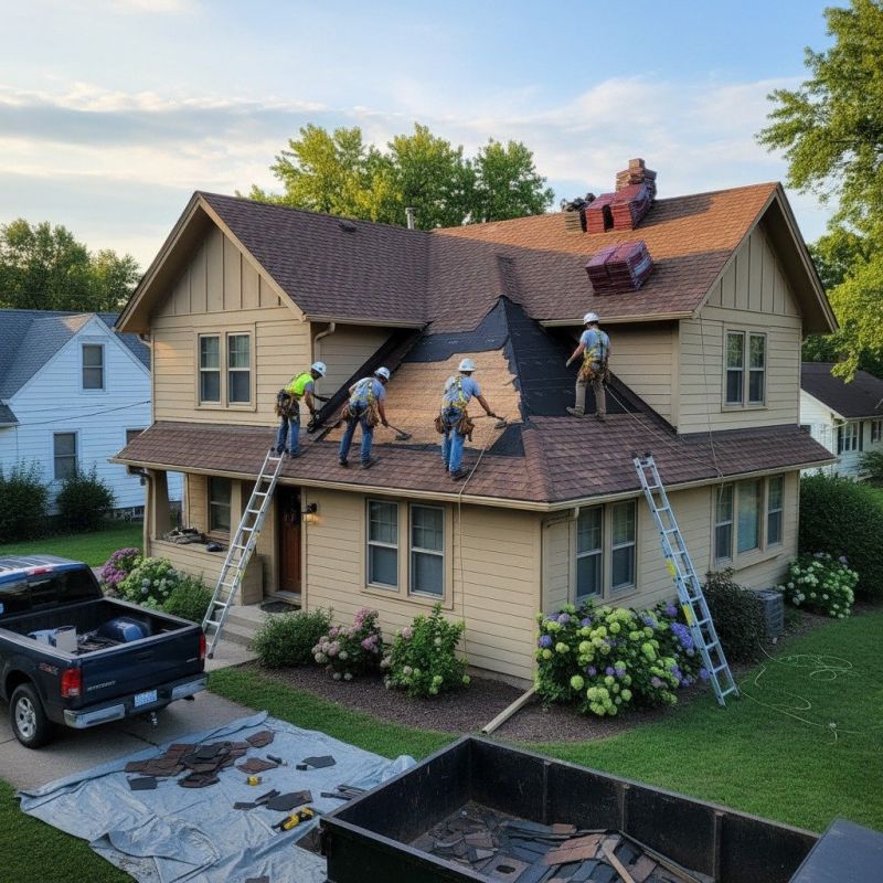 Asphalt Roof Replacement in Hall County, GA