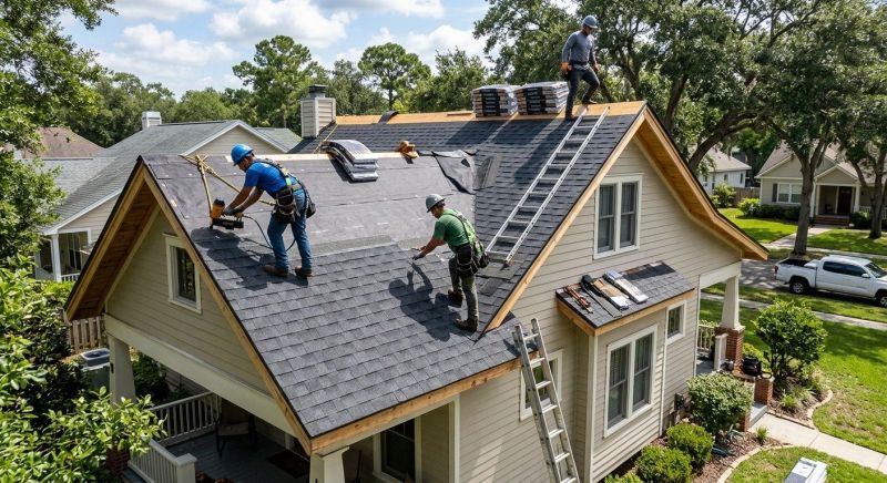 Asphalt Shingles Installation in Auburn, GA