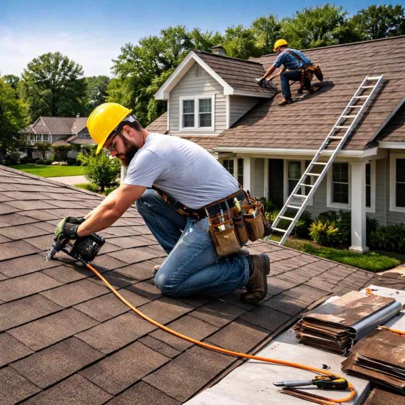 Asphalt Shingles Installation in Hall County, GA