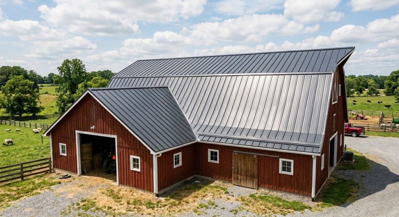 Barn Roof Replacement in Auburn, GA