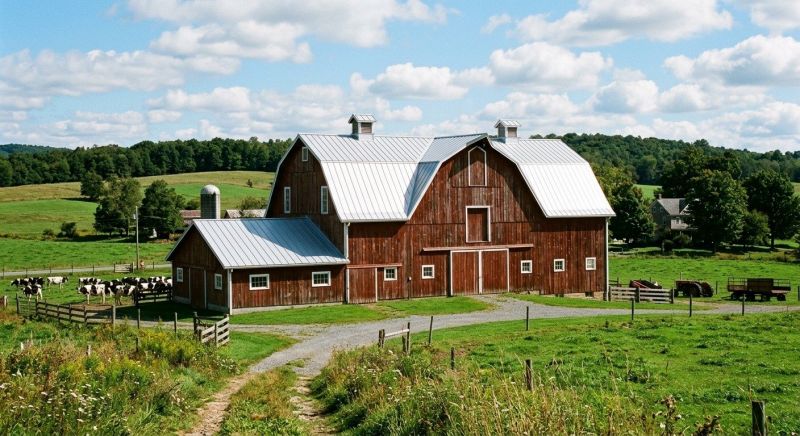 Barn Roof Replacement in Hall County, GA