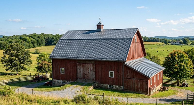 Barn Roof Replacement in White County, GA