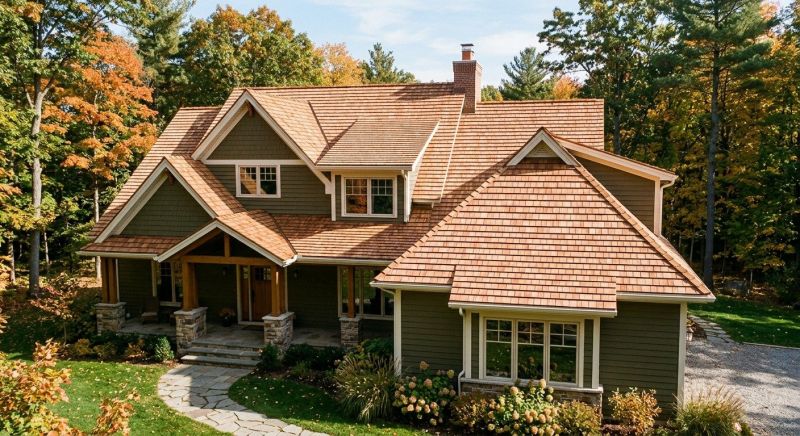 Cedar Roof Installation in Dawsonville, GA