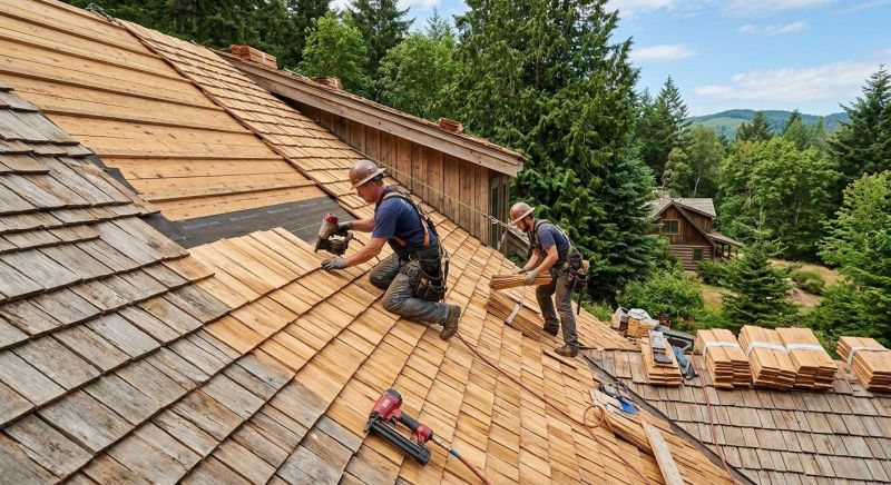 Cedar Roof Installation in Demorest, GA