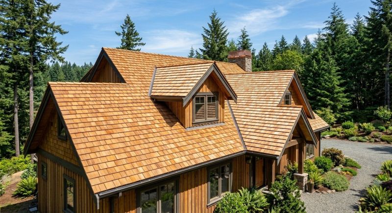 Cedar Roof Installation in Suwanee, GA