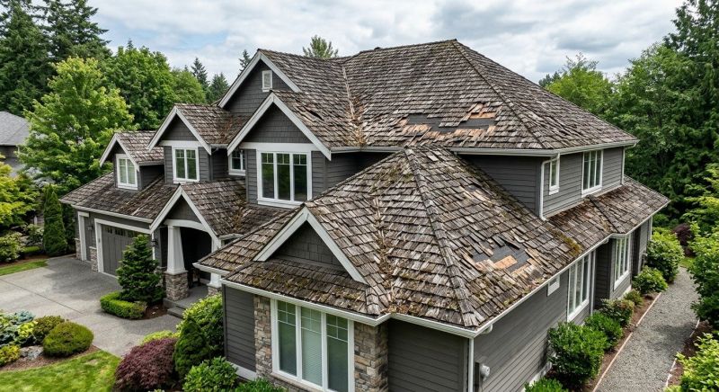 Cedar Roof Replacement in Hall County, GA