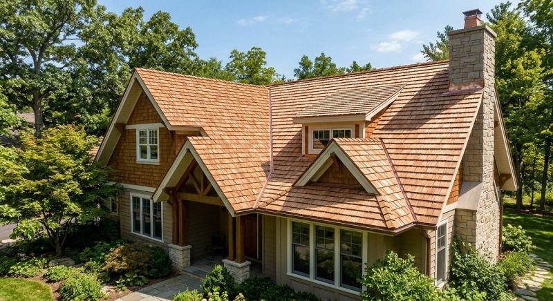Cedar Shake Roof Construction in Dawsonville, GA