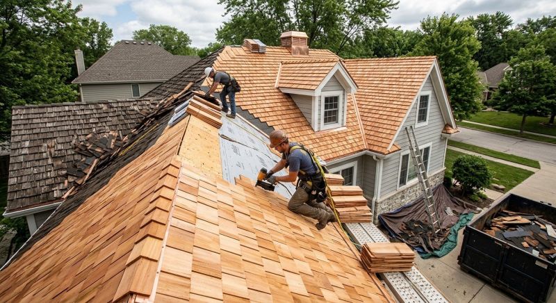 Cedar Shingles Replacement in Commerce, GA