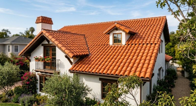 Clay Roof Installation in Commerce, GA