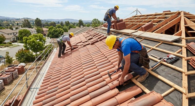 Clay Roof Installation in Helen, GA