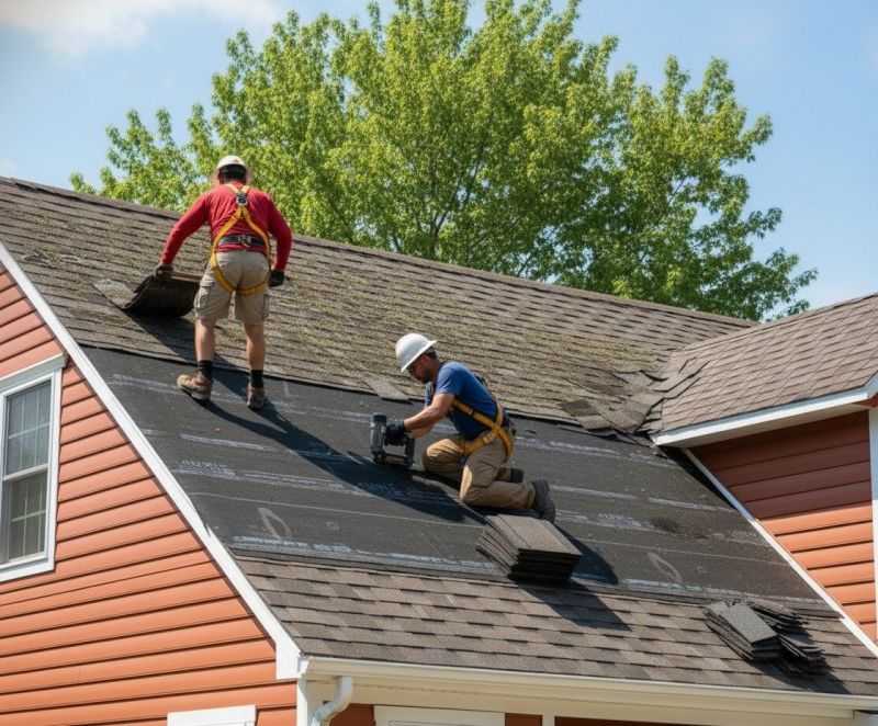 Damaged Roof Replacement in Buford, GA