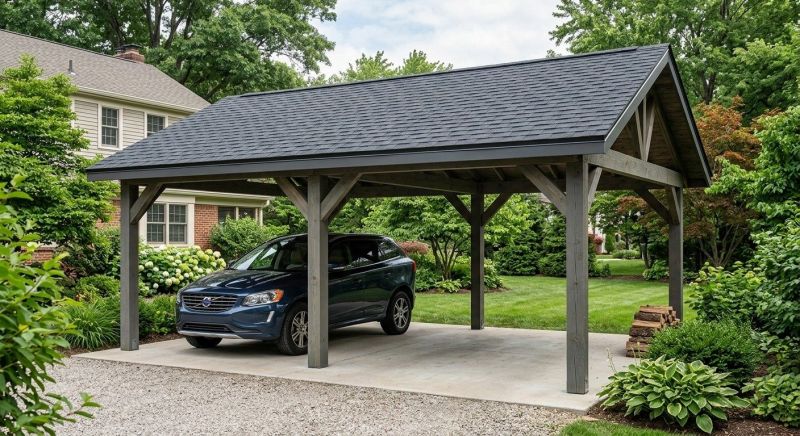 Deck Roof Construction in Hall County, GA