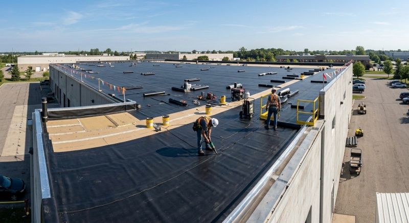 Epdm Roof Installation in Flowery Branch, GA