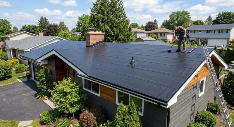 Epdm Roof Installation in Forsyth County, GA