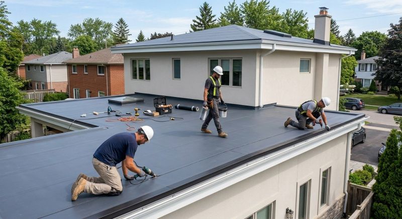 Flat Roof Construction in Hall County, GA