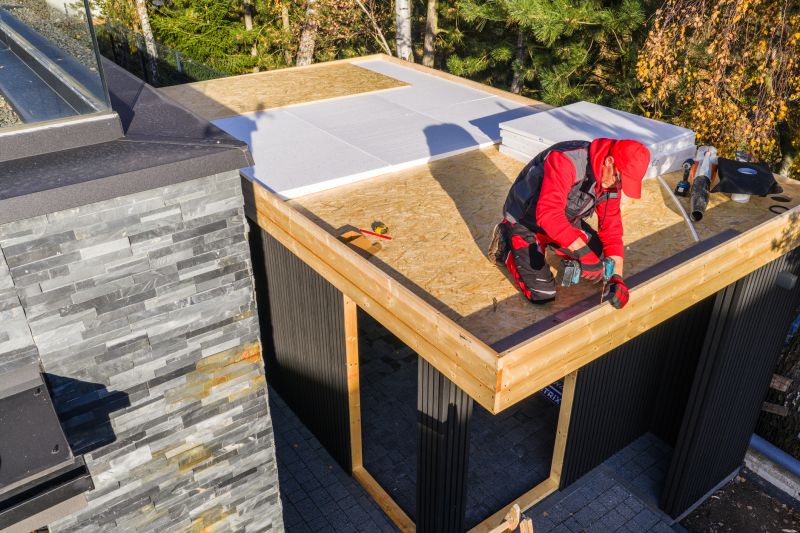 Flat Roof Installation in Helen, GA