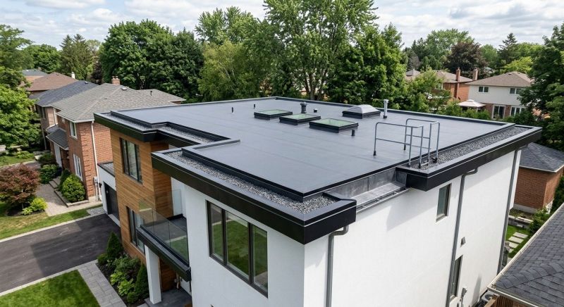 Flat Roof Installation in Lula, GA