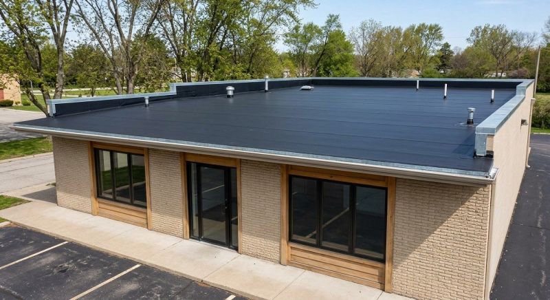 Flat Roof Installation in Maysville, GA