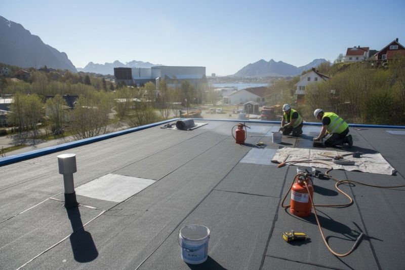 Flat Roof Replacement in Helen, GA