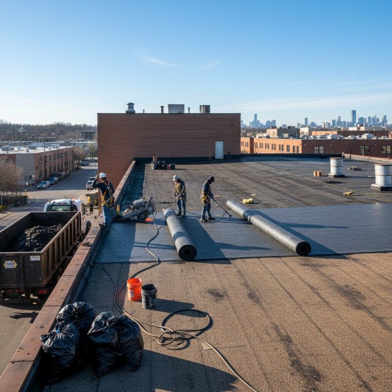 Flat Roof Replacement in Jackson County, GA