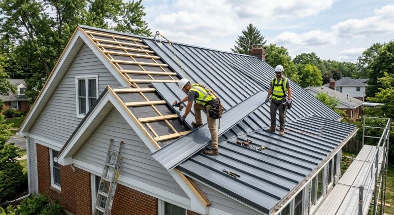 Metal Roof Installation in Commerce, GA