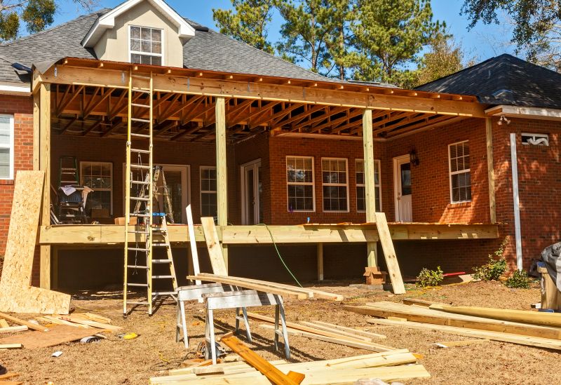 Porch Roofing Installation in Hall County, GA