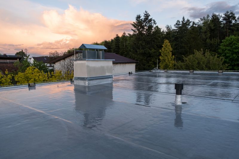 Rubber Roof Installation in Hall County, GA