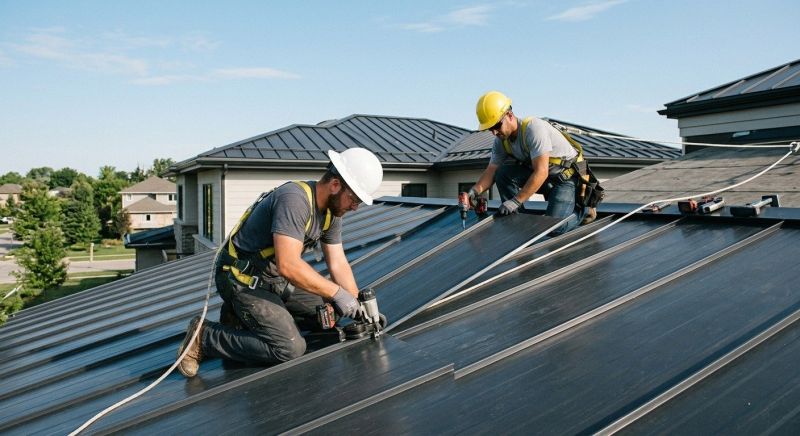 Sheet Roofing Installation in Buford, GA