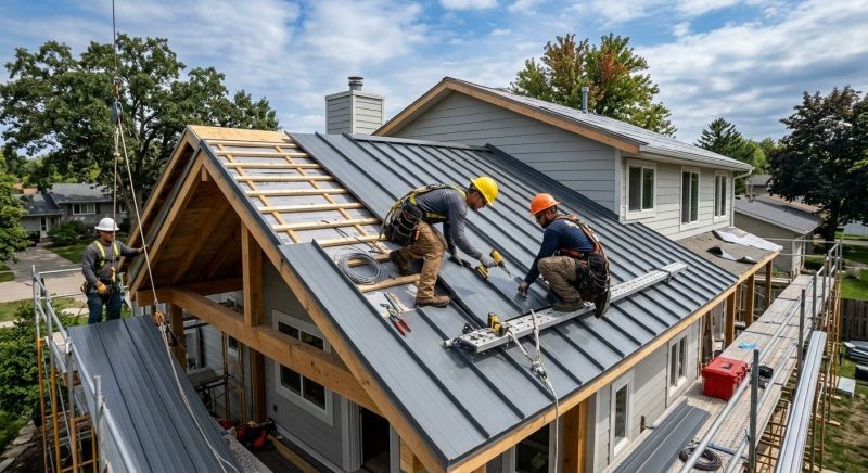 Sheet Roofing Installation in Maysville, GA