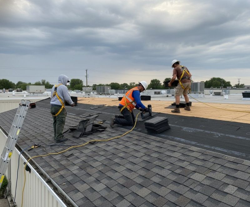 Shingle Roof Replacement in Maysville, GA