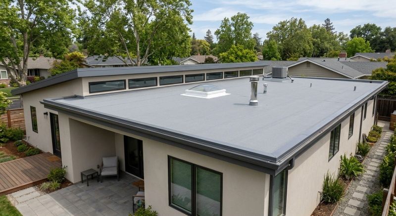 Single Ply Roof Replacement in Forsyth County, GA