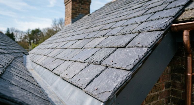 Slate Roof Construction in Commerce, GA