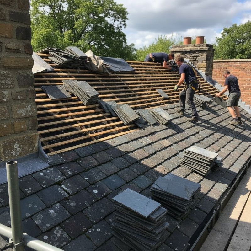 Slate Roof Replacement in Braselton, GA