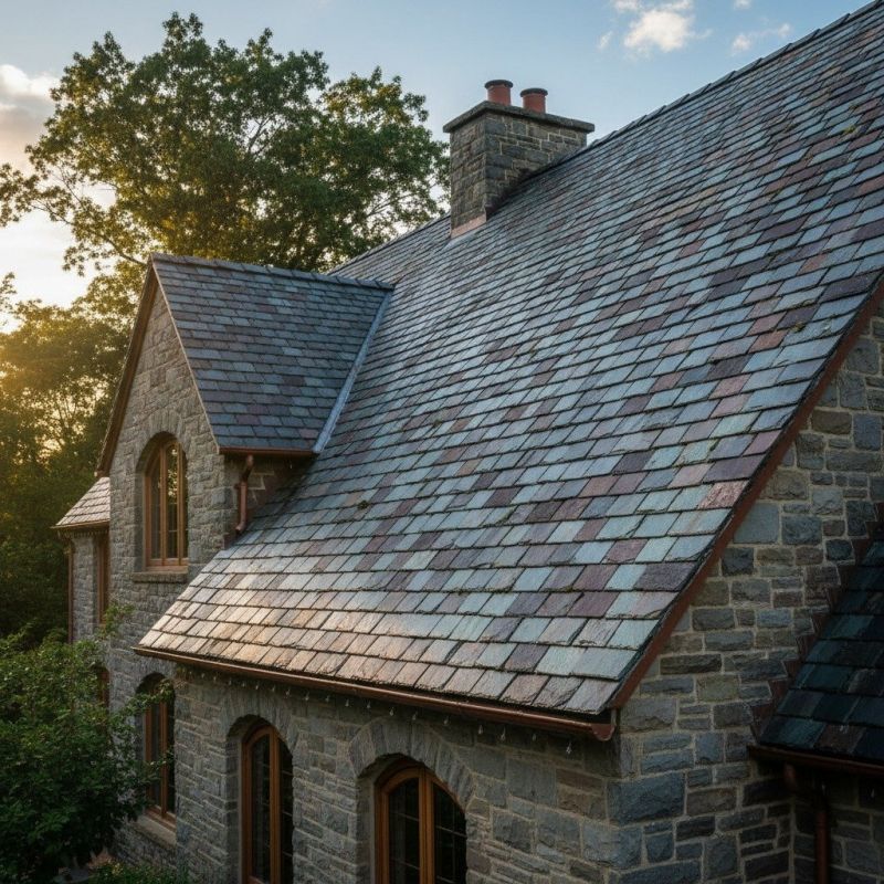 Slate Roof Replacement in Braselton, GA