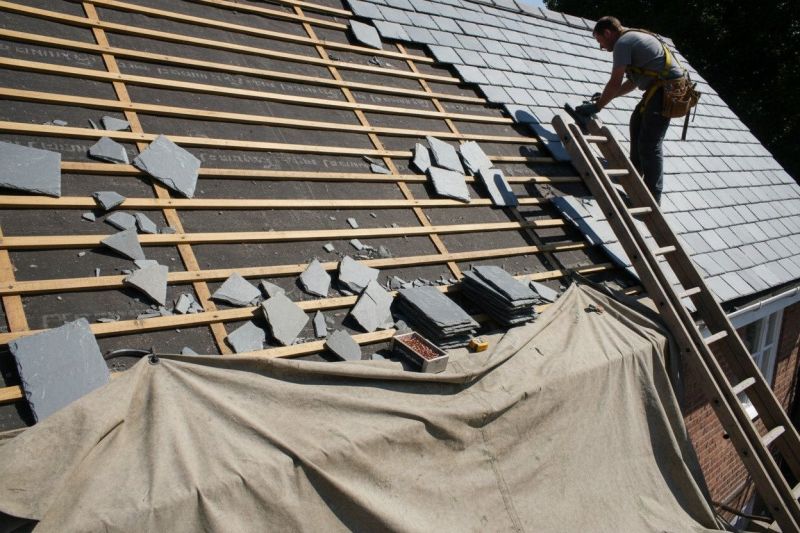 Slate Roof Replacement in Cleveland, GA