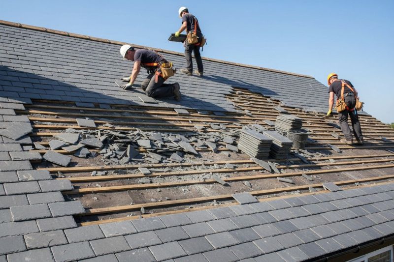 Slate Roof Replacement in Hall County, GA