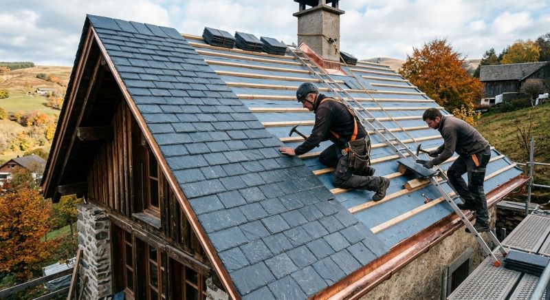 Slate Roofing Service in Hall County, GA