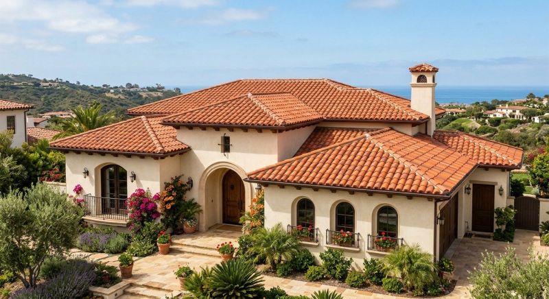 Spanish Tile Roof Replacement in Hall County, GA
