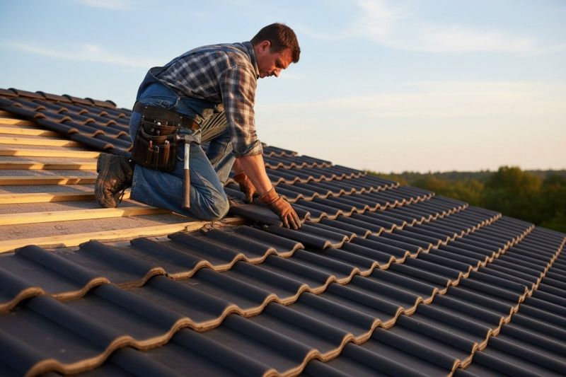 Spanish Tile Roof Replacement in Hall County, GA