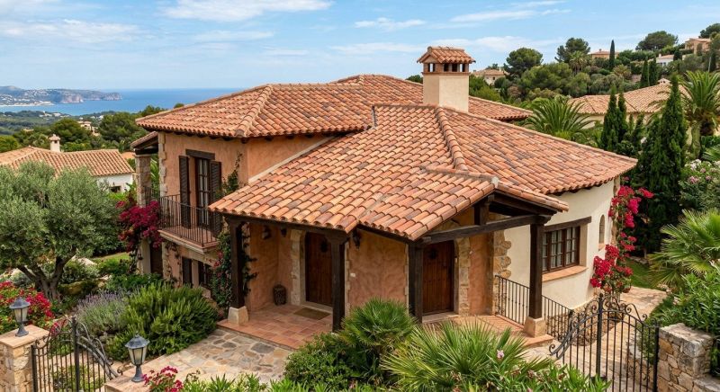 Spanish Tile Roof Replacement in Hall County, GA