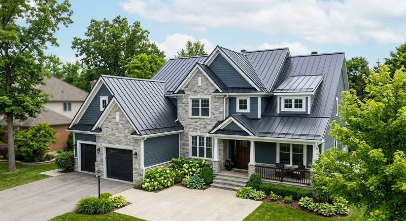 Steel Roof Replacement in Hoschton, GA