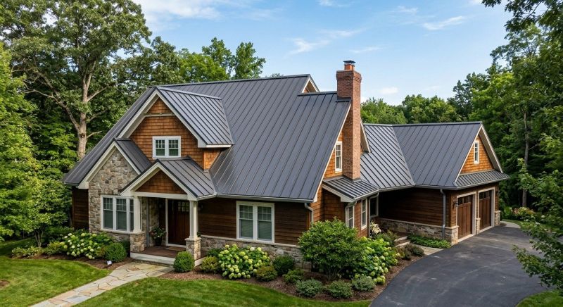 Steel Roof Replacement in Hall County, GA