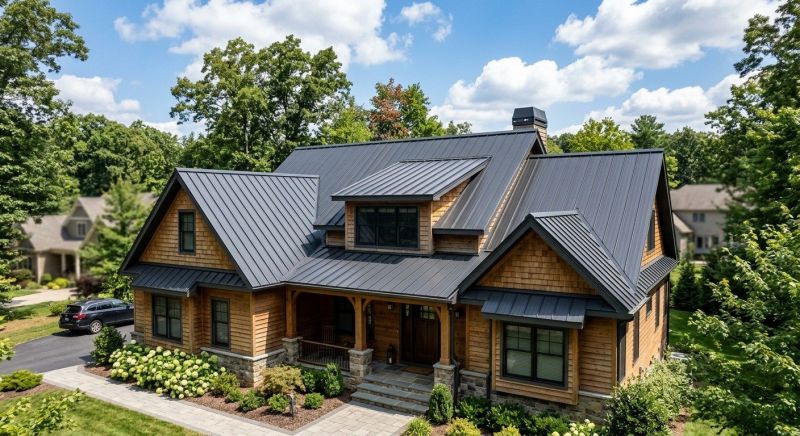 Steel Roof Replacement in Suwanee, GA