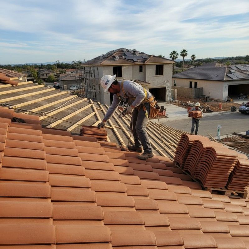 Tile Roof Replacement in Suwanee, GA