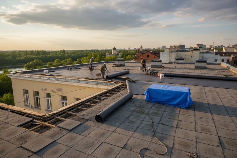 Tpo Roof Replacement in Maysville, GA